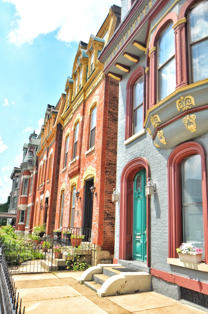 Nestled on the quaint streets of Pittsburgh lay the charming rowhouses, rich in history and character. 