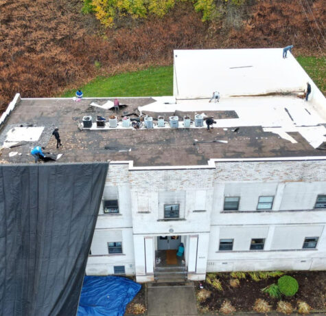 Malick Brothers Exteriors Commercial Roof replacement