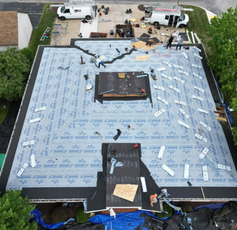 Malick Brothers Exteriors Commercial Roof replacement
