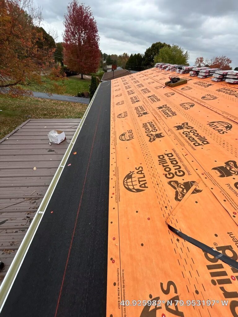 Commercial roof in Pittsburgh, PA