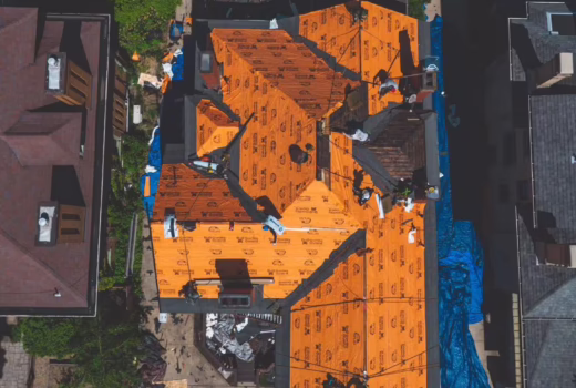 Commercial Roofing done by Malick Brothers.