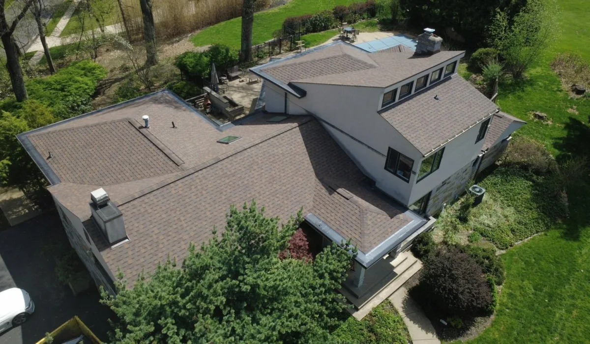 Atlas Copper Canyon on a multi level home by Malick Brothers Exteriors in Allison Park