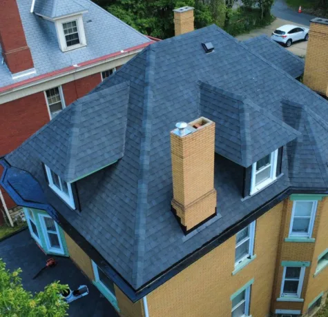 Roof job by Malick Brothers Exteriors in Bellevue