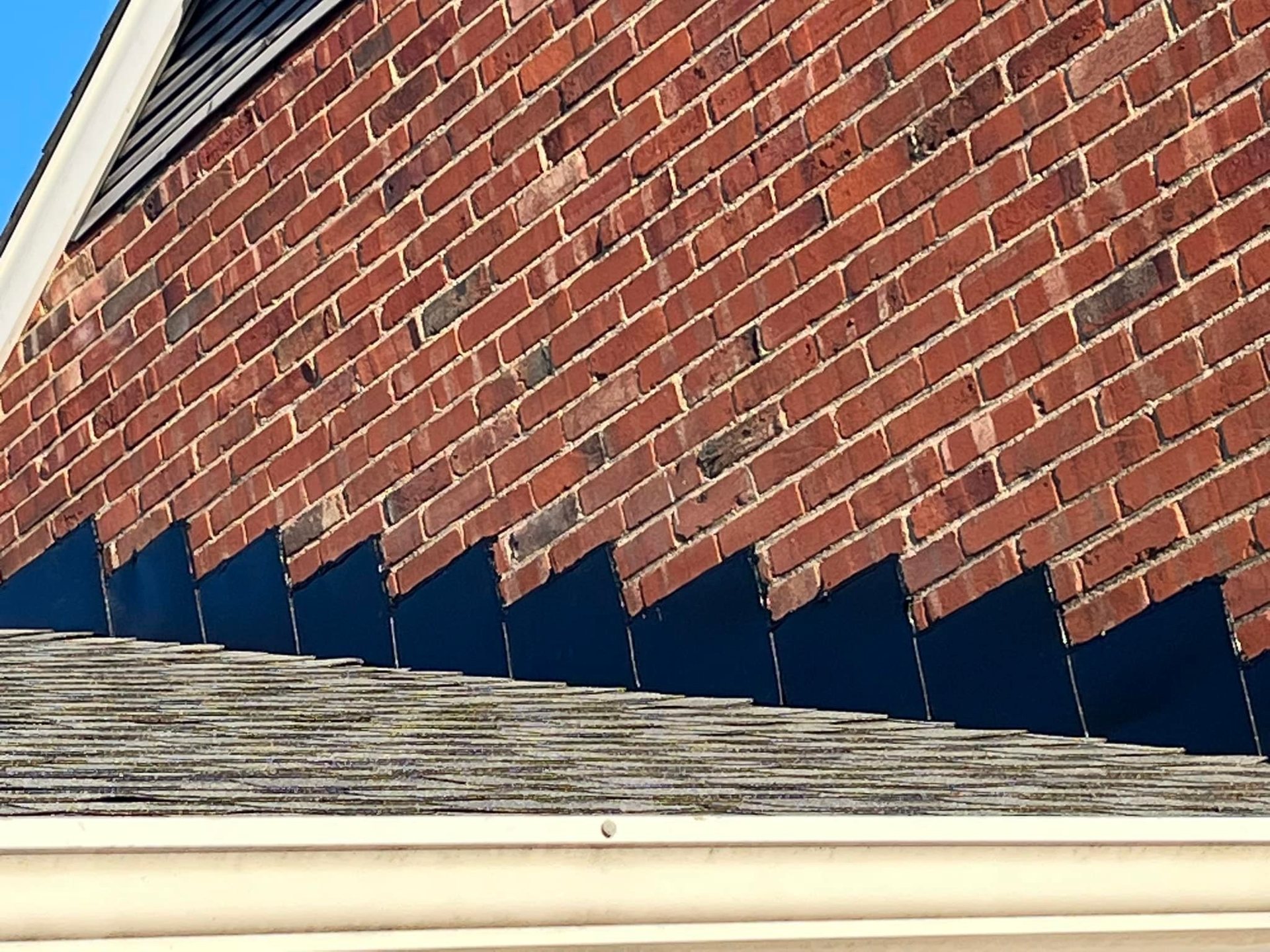 Gutters and downspouts installed by Malick Brothers Exteriors in the Pittsburgh area