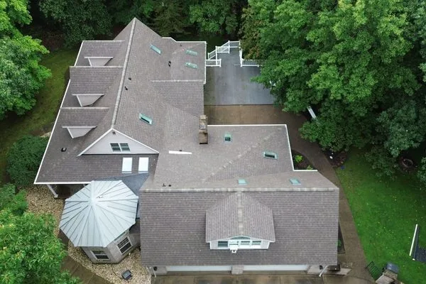 Roof job by Malick Brothers Exteriors in Mars