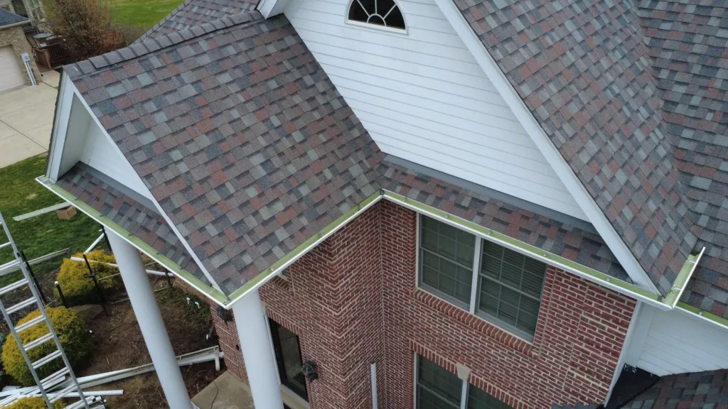 Roof job by Malick Brothers Exteriors in McCandless