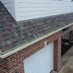 300 feet of seamless white gutters by Malick Brothers Exteriors in McCandless