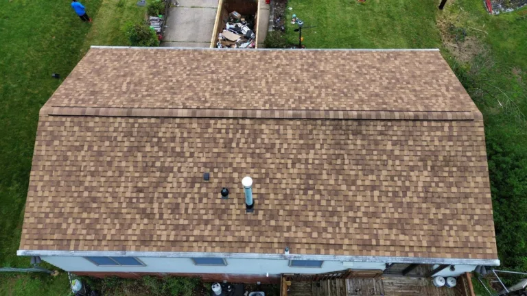 New Atlas shingle roof installed by Malick Brothers Exteriors in Allison Park