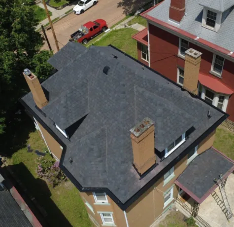 New Atlas shingle roof installed by Malick Brothers Exteriors in Bellevue
