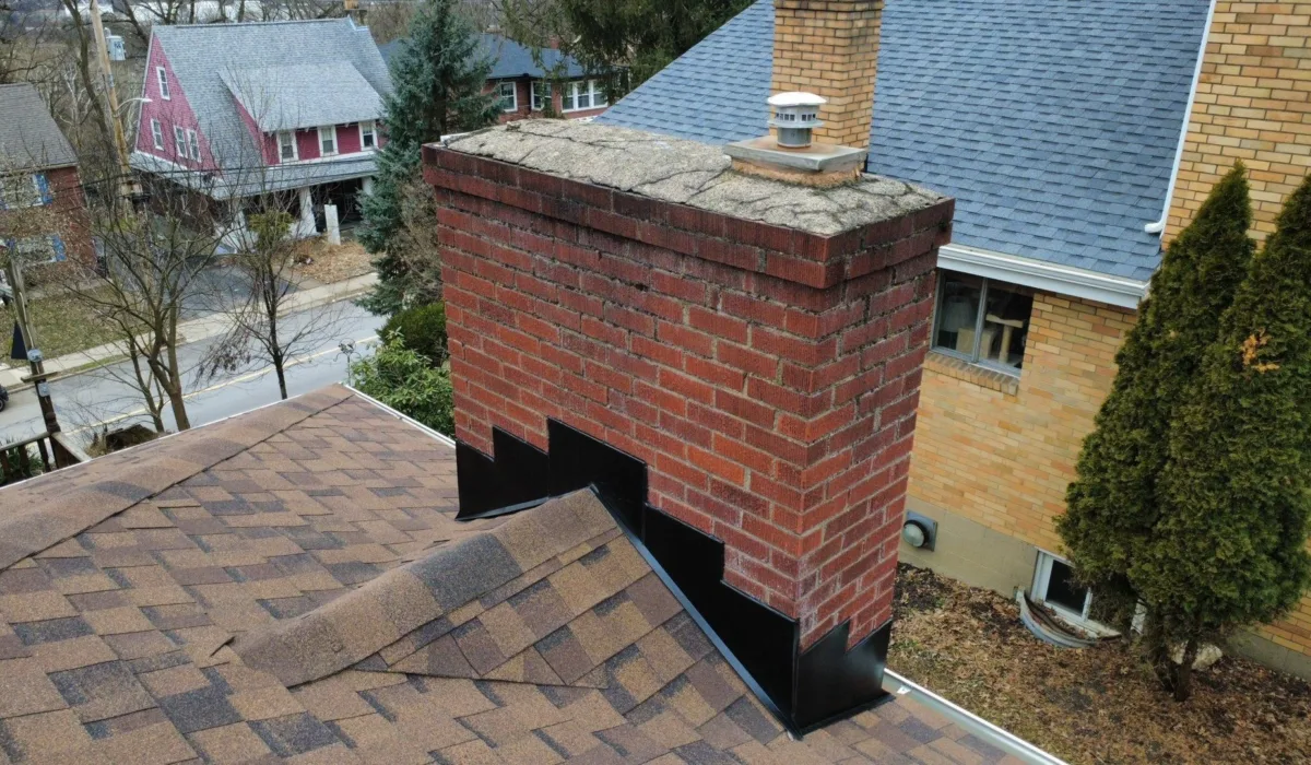 New Atlas shingle roof installed by Malick Brothers Exteriors in Ben Avon
