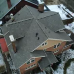 New Atlas shingle roof installed by Malick Brothers Exteriors in Squirrel Hill