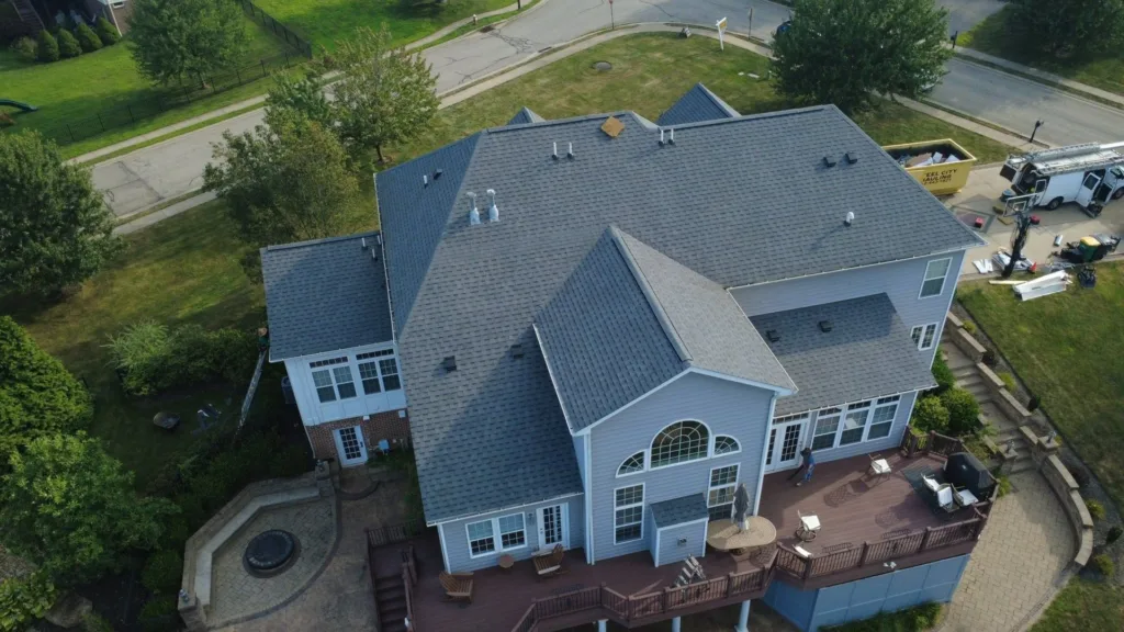 New roof installed by Malick Brothers Exteriors in the Pittsburgh area