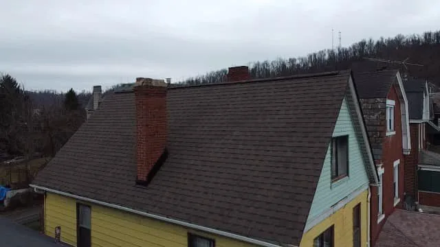 New Atlas Pinnacle roof installed by Malick Brothers Exteriors in Hazelwood
