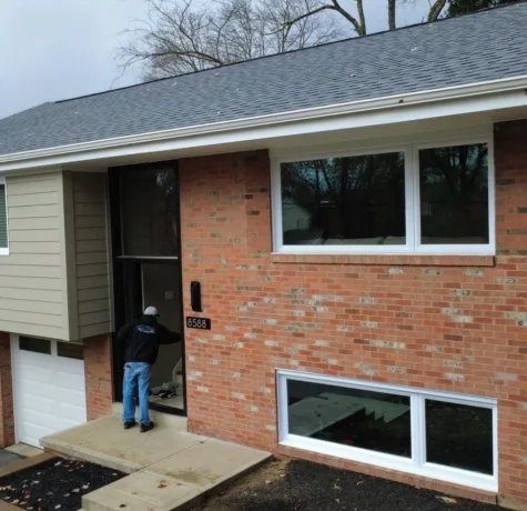 New roof, Hardie siding, soffit and gutters by Malick Brothers Exteriors in Ross Township