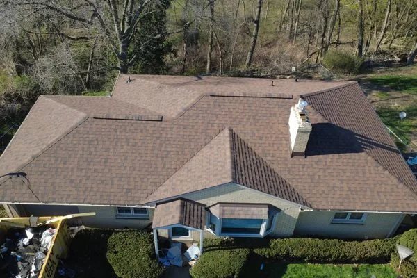 Roof job by Malick Brothers Exteriors in Ross Township