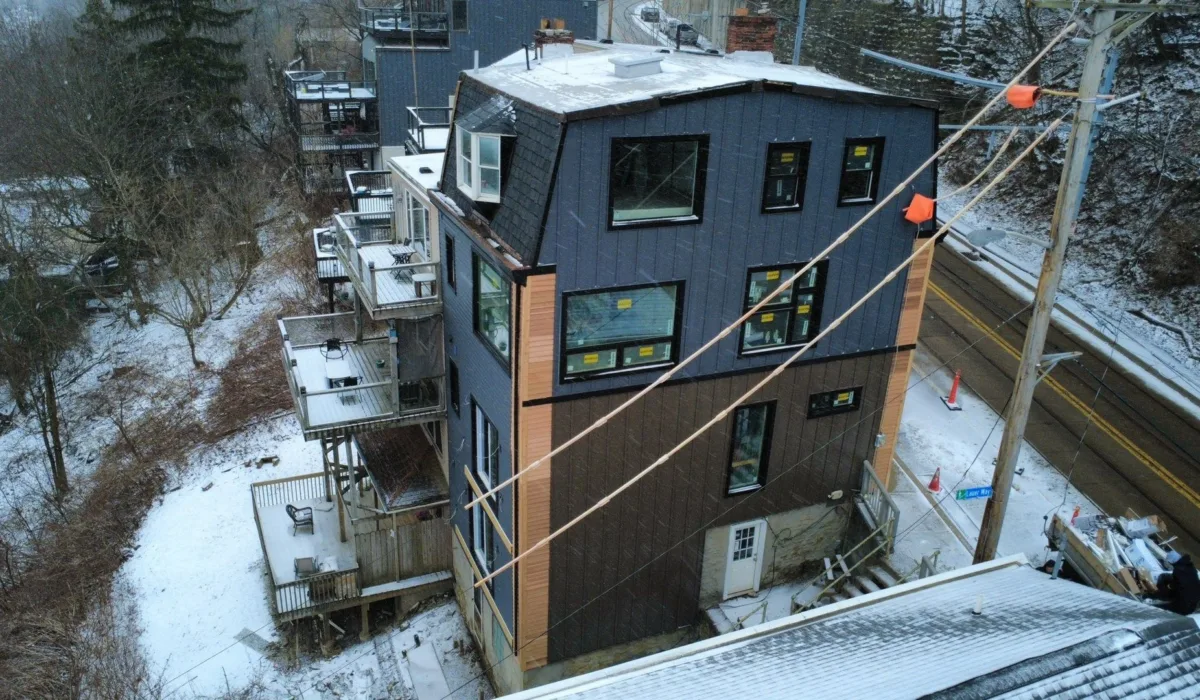 New siding installed by Malick Brothers Exteriors in the Pittsburgh area
