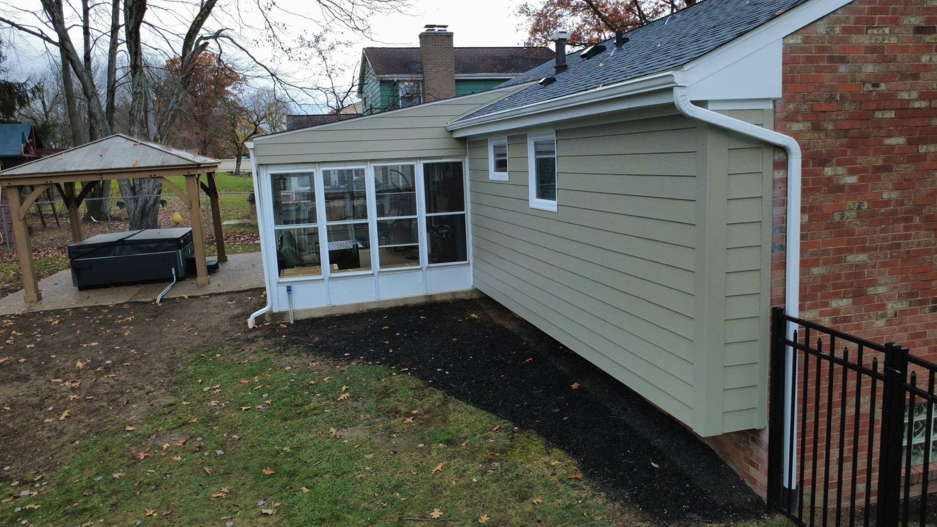 New siding installed by Malick Brothers Exteriors in the Pittsburgh area