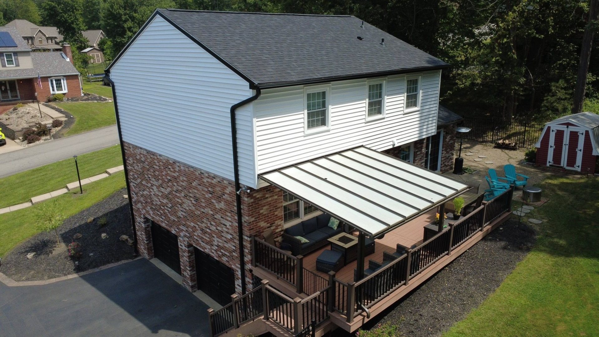 Siding installed by Malick Brothers Exteriors in the Pittsburgh area