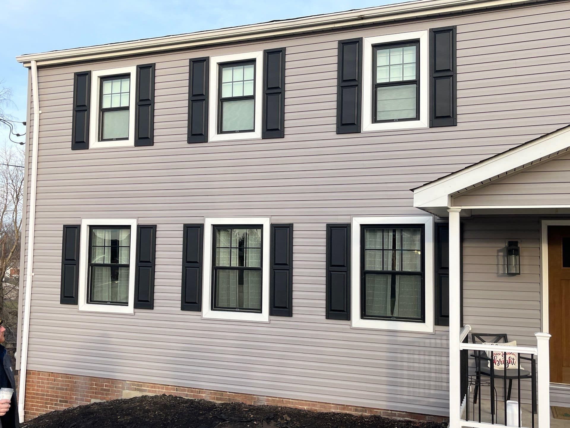 Siding installed by Malick Brothers Exteriors in the Pittsburgh area