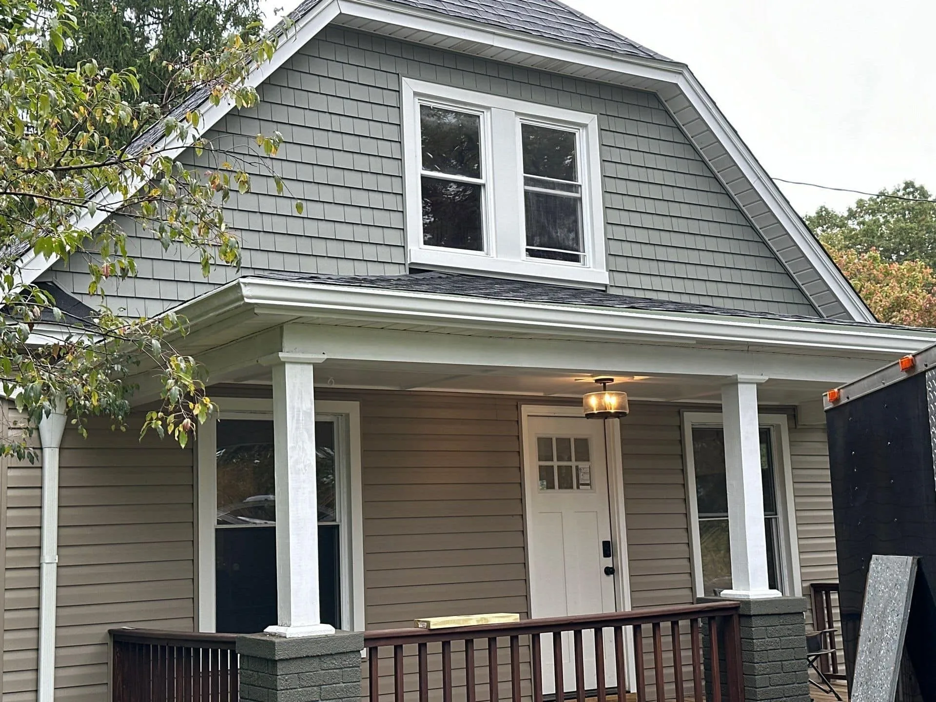 Siding installed by Malick Brothers Exteriors in the Pittsburgh area