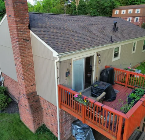 Siding installed by Malick Brothers Exteriors in the Pittsburgh area