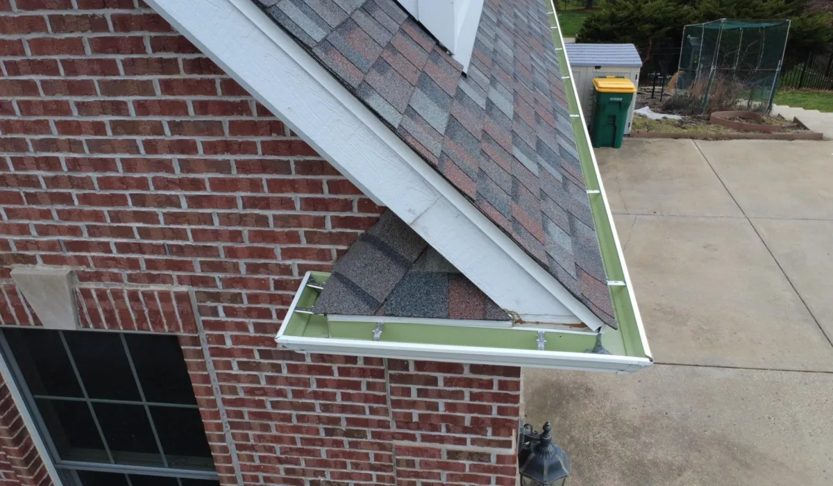 Soffit and fascia work by Malick Brothers Exteriors in the Pittsburgh area