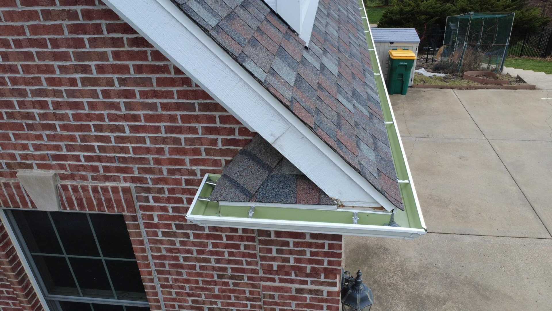 Soffit and fascia work by Malick Brothers Exteriors in the Pittsburgh area