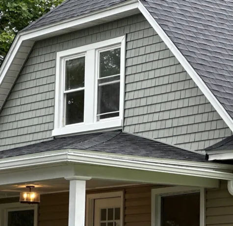 Soffit and fascia work by Malick Brothers Exteriors in the Pittsburgh area