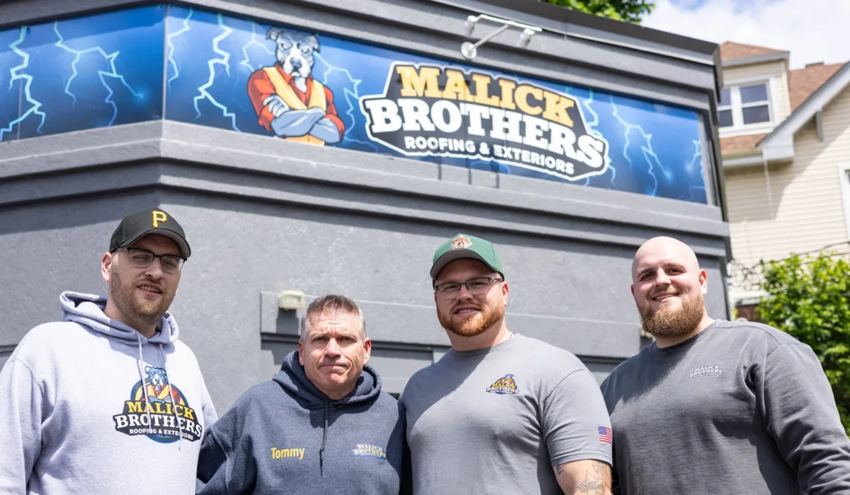 The Malick Brothers team at the West View shop