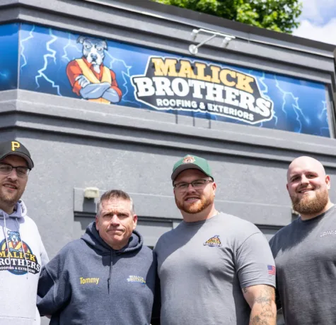 The Malick Brothers team at the West View shop